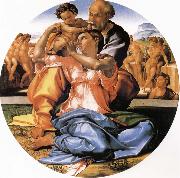 Michelangelo Buonarroti Holy Family oil painting artist